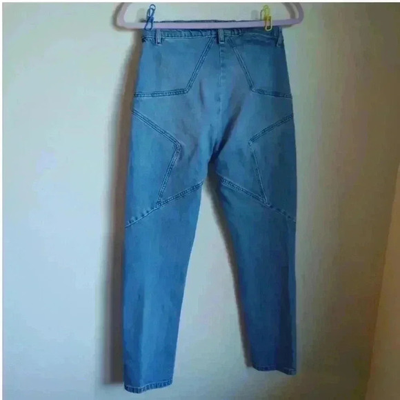 REVICE 27 HIGH WAISTED SKINNY STAR VENUS BLUE JEANS MEDIUM WASH ANKLE DENIM PANT - Picture 2 of 7